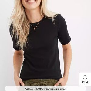 Aerie Feelin' Good Knit Half Sleeve T-Shirt